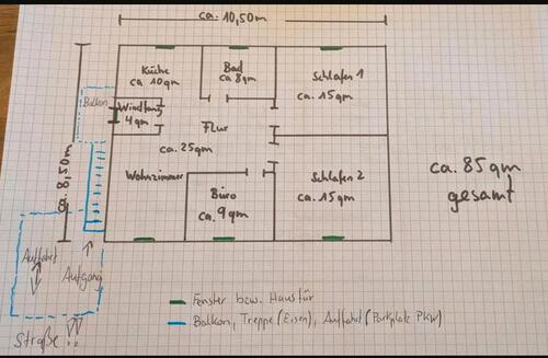 Foto - 4 Zimmer Dachgeschoßwohnung zur Miete in Börm