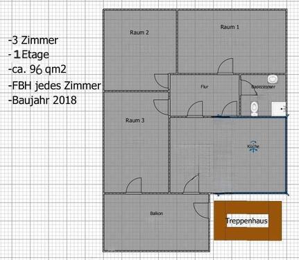 Foto - 3 Zimmer Wohnung Dormagen Mitte 95qm