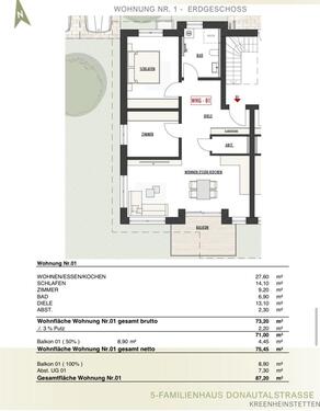 Foto - Etagenwohnung in Leibertingen