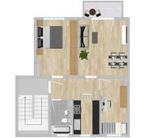 Erdgeschoss: 3-Raum-Wohnung mit Balkon - Riesa