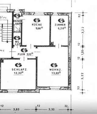 Foto - 6 Zimmer Etagenwohnung in Stadtoldendorf