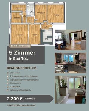 Foto - Lichtdurchflutete 5-Zimmer-Wohnung (138qm) in Bad Tölz