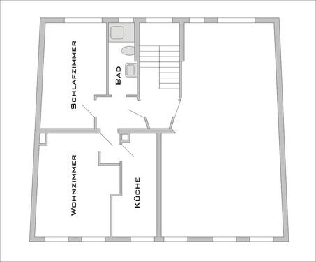 Foto - 2 Zimmer Wohnung in Waldkraiburg