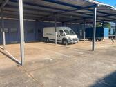 Foto - Stellplatz für Boote, Wohnmobile oder Wohnwagen unter Schleppdach