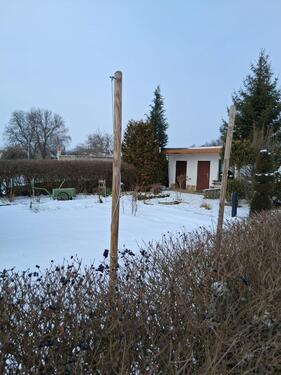 Foto - Kleingarten mit Steinlaube, Strom & Wasser, Pacht 2026 bezahlt