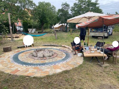 Foto - Grundstück für Glamping am Elberadweg und See mit Obstbäumen