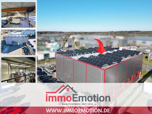 Foto - Neuwertige Industriehalle mit Brückenkran & Lagerfläche – exzellente Anbindung A1!