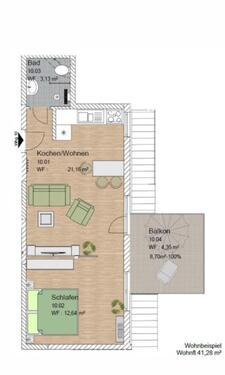Foto - Etagenwohnung zur Miete in Forchheim