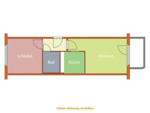 Foto - Etagenwohnung zur Miete in Ellefeld