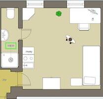 Wohnung Zimmer, 1Z(KN)B - 250,00&nbsp;EUR Kaltmiete, ca.&nbsp; 17,03&nbsp;m&sup2; in Rüdesheim am Rhein (PLZ: 65385)