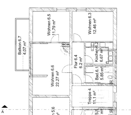 Foto - Schöne 3 Raum mit Balkon und Stellplatz zu vermieten