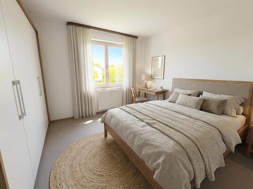 Foto - 62m² 2 ZKB-Gartenwohnung mit TG