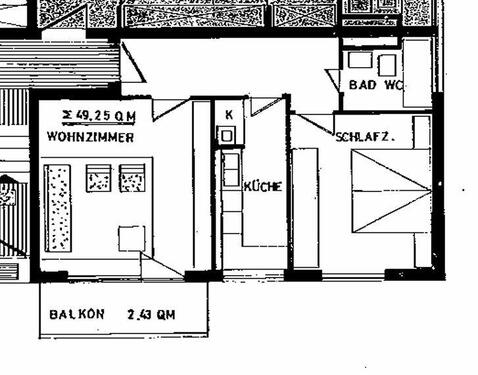 Foto - 2-Zimmer Wohnung mit Balkon Ingolstadt Unterhaunstadt
