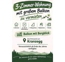 3 Zimmer Wohnung in Kranzegg - 1.209,00&nbsp;EUR Kaltmiete, ca.&nbsp; 93,00&nbsp;m&sup2; in Rettenberg (PLZ: 87549)
