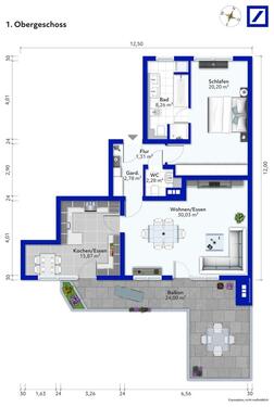 Foto - Etagenwohnung in Ludwigsburg zur Miete