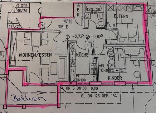 Foto - 3-Zimmer-Wohnung Erdgeschoss Hollfeld