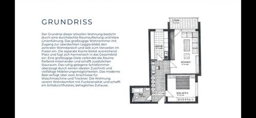 Foto - 2 Zimmer Erdgeschoßwohnung zur Miete in Brühl
