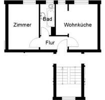 Moderne 1-Zimmer-Wohnung mit Balkon in Hannover-Vahrenwald