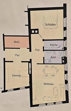 Foto - 3 Zimmer Etagenwohnung in Hildesheim