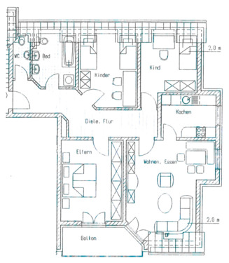 Foto - 4 Zimmer Etagenwohnung zur Miete in Weiden in der Oberpfalz