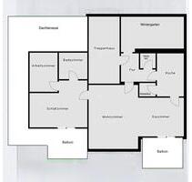 Exklusive Penthousewohnung mit größzügiger Dachterasse - Bad Kissingen