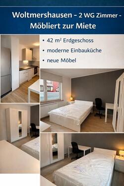 Foto - Möblierte 2-Zimmer-WG - Erstbezug nach Renovierung - Erdgeschoss