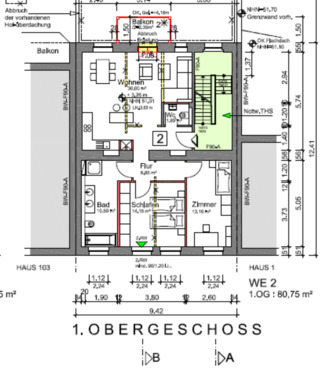 Foto - 3 Zimmer Terrassenwohnung zur Miete in Köln