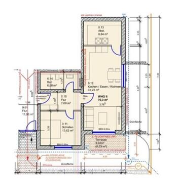 Foto - 2 Zimmer Erdgeschoßwohnung zur Miete in Waldbröl