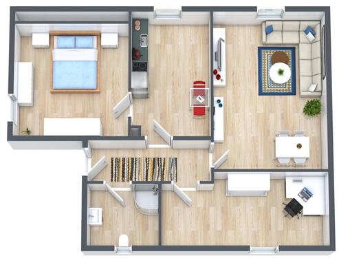 Foto - Neu renovierte 3-Zimmer-Wohnung in Bestlage Weiden Ost