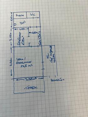 Foto - 2 Zimmerwohnung - 410,00 EUR Kaltmiete,