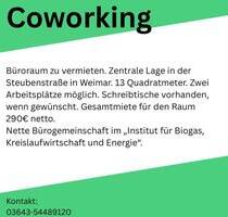 Coworking Büro Büroraum Steubenstraße Weimar