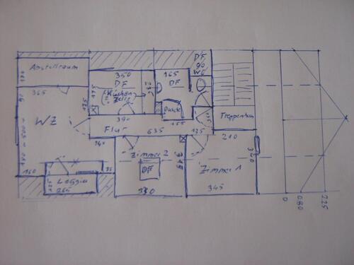 Foto - 3 Zimmer DG Wohnung mit Loggia (2.OG) 53 m² befristet