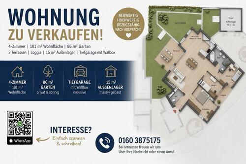 Foto - Exklusive 4-Zimmer-Wohnung mit Garten in Böblingen-Dagersheim