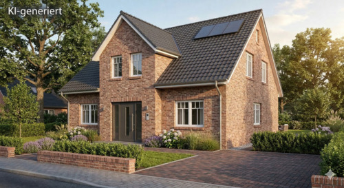 Foto - Neubau-Juwel in Bestlage von Wellingsbüttel: Massives Klinkerhaus