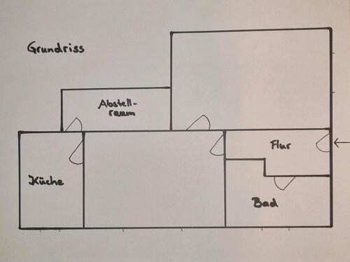 Foto - 2 Zimmer Etagenwohnung zur Miete in Wermelskirchen