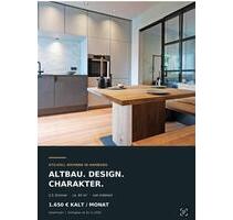 2,5-Zimmer-Designwohnung | Voll möbliert | Balkon - Hamburg Barmbek-Nord