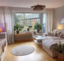 Hummelsbüttel-Nord - Modernisierte Gartenseiten-Wohnung mit großer Balkonterrasse - Hamburg Wandsbek