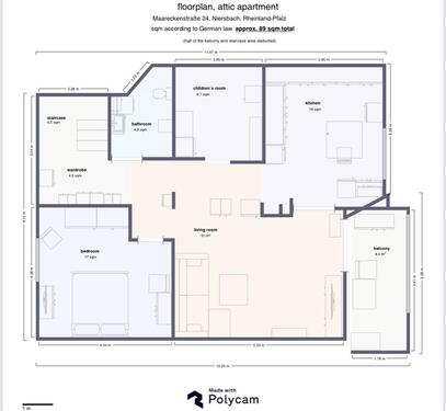 Foto - Dachgeschoßwohnung in Osann-Monzel zur Miete