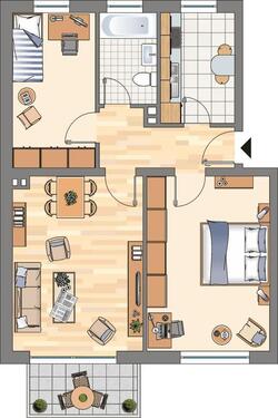 Foto - Etagenwohnung zur Miete in Castrop-Rauxel