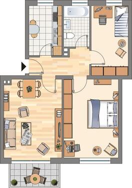 Foto - Etagenwohnung in Castrop-Rauxel