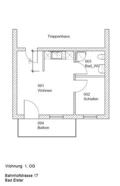Foto - 2 Zimmer Etagenwohnung zur Miete in Bad Elster
