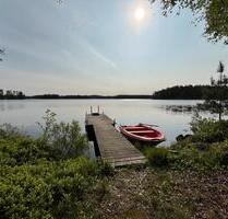 *freie Zeiten 2026* Ferienhaus am See Schweden, Boot Wald Smaland - Achim