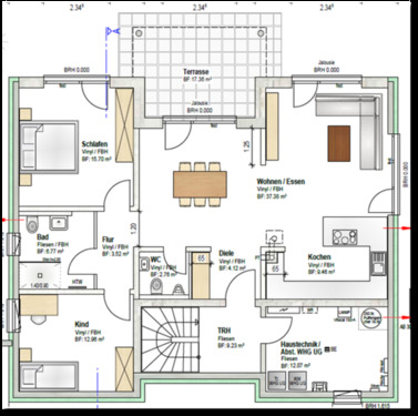 Foto - Terrassenwohnung in Empfingen zur Miete