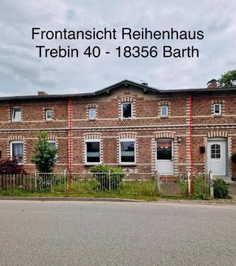 Foto - Reihenhaus in Hafennähe von Barth, mit Garagenkomplex & Garten