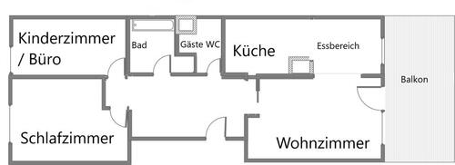 Foto - 3 Zimmer Etagenwohnung zum Kaufen in Leverkusen