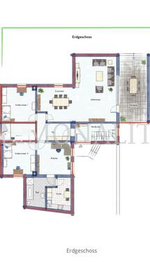 Foto - Renovierte EG-Wohnung mit Südterrasse & Gartenanteil