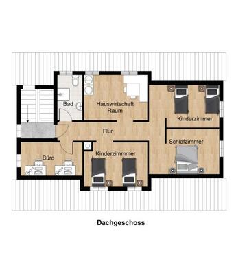 Foto - 4 Zimmer Dachgeschoßwohnung zur Miete in Bissingen an der Teck