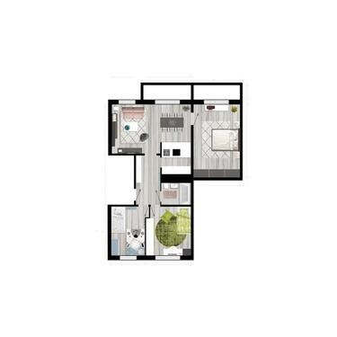Foto - Etagenwohnung zur Miete in Suhl