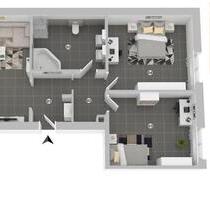 3 Zimmer Wohnung KL-West - 820,00&nbsp;EUR Kaltmiete, ca.&nbsp; 88,00&nbsp;m&sup2; in Kaiserslautern (PLZ: 67663) Bahnheim