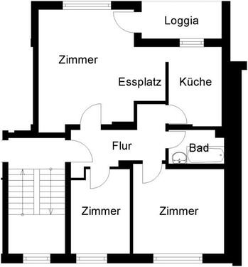 Foto - Etagenwohnung zur Miete in Hannover
